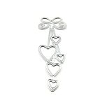 Intricate Love Heart Bow Tie Steel Cutting Dies For Diy Paper Craft Works