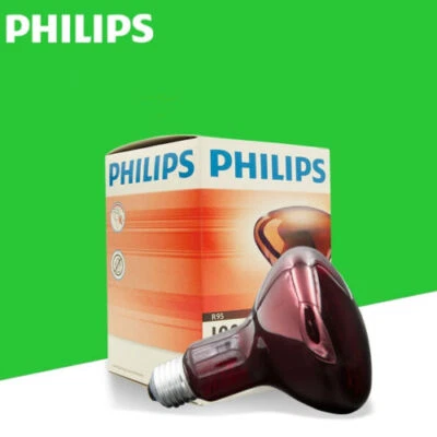 1xPHILIPS infrared therapy beauty insulation bulb Infrared R95E 230V 100W E27 - Image 1 of 2