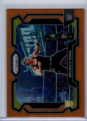 Bronco Nima Orange Prizm SP /99 - Image 1 of 2