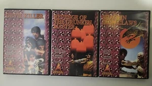 Lot Of 3 VIDEOASIA DVDS Starring Jackie Chang in 2 (misspelled as Chiang on one) - Picture 1 of 11