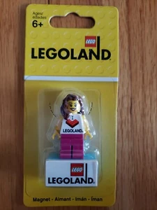 LEGO 851331 I love LEGOLAND Magnet Minifigure Female, Girl NEW Exclusive - Picture 1 of 3