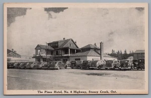 Vintage The Pines Hotel No. 8 Highway Stoney Creek, Ontario Canada   0850 - Picture 1 of 2