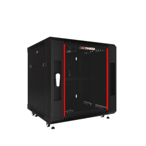 12U Server Rack Locking Network Cabinet Data Enclosure with PDU-Feet-Fan-Shelf - Picture 1 of 12