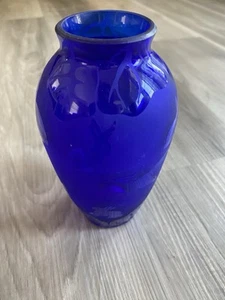 Arthur Court Designs Glass Blue Bunny Base - Picture 1 of 7