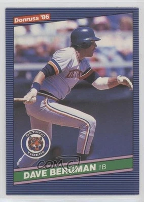 1986 Donruss Dave Bergman #471 - Image 1 of 2