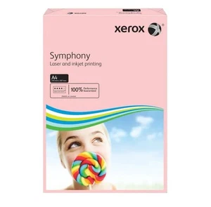 Xerox 500 PACK Symphony Pastel Tints Pink Ream A4 Paper 80gsm 003R93970 FREE DEL - Picture 1 of 1