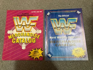 Catálogos de mercancías retro WWF WWE de la revista WWF 1989/1990 1990/1991 - Imagen 1 de 4