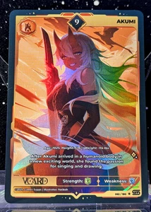 VCard Rising Stars Unlimited Edition || Akumi (062/190) || Holofoil 9 - Picture 1 of 1