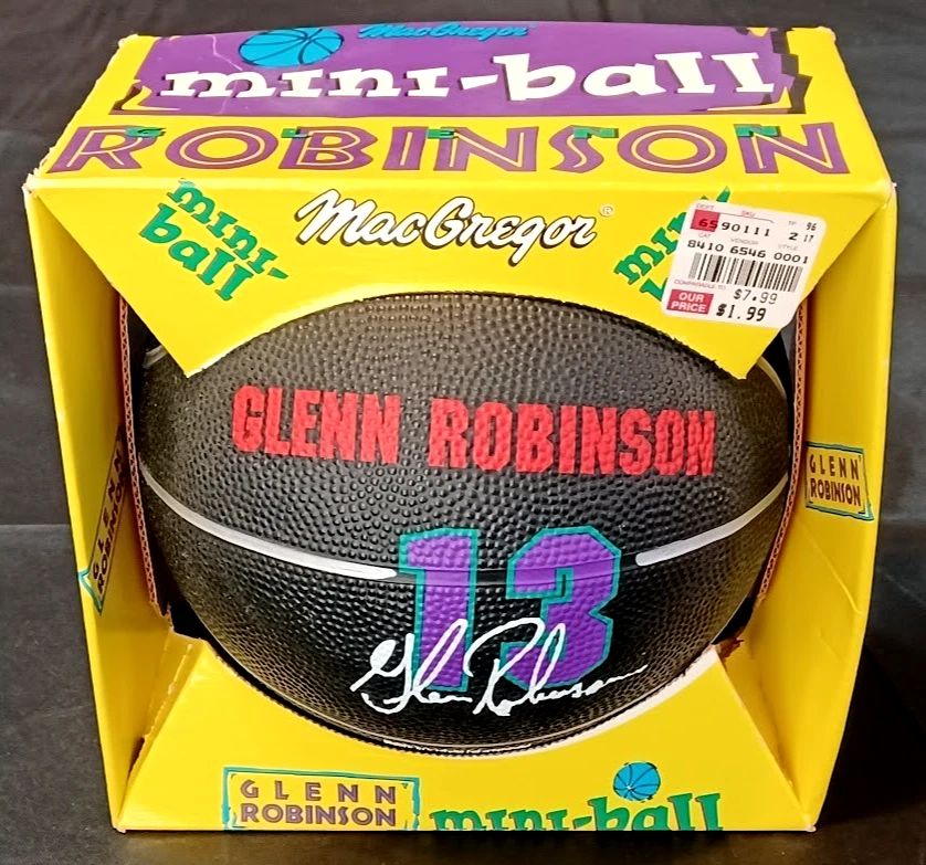 Glenn Robinson - Mini Baloncesto - NUEVO EN CAJA ORIGINAL - Big Dog Foto 1 de 4