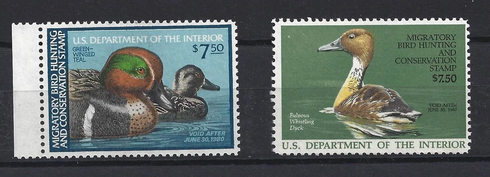 RW46, RW53 MNH Cat. value $27.50 - Image 1 of 1