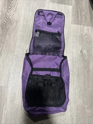 Bolsa de aseo colgante vintage LL Bean púrpura Foto 1 de 4