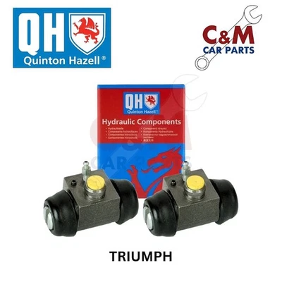 Par de cilindros de rueda de freno trasero para TRIUMPH STAG de 1970 a 1977 - QH Foto 1 de 2