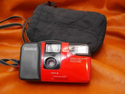 #2336 Konica POP Super 35mm Point and Shoot Film Camera - Image 1 of 4