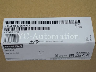 6AV2123-2JB03-0AX0 NEW SIMATIC HMI KTP900 6AV2123-2JB03-0AX0 Basic Panel - Image 1 of 2