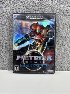 Metroid Prime 2: Echoes (GameCube, 2004) NO MANUAL - Tested/Working - Picture 1 of 7