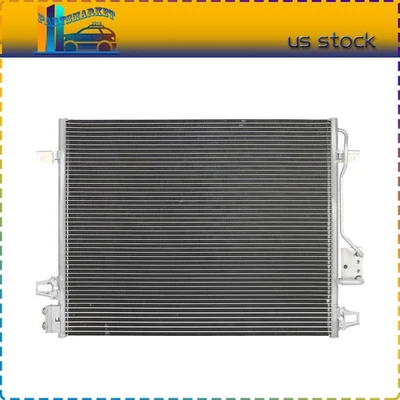 Brand New Aluminum Condenser For 08-16 Chrysler Town & Country 3.8L Fits CU3682 - Image 1 of 4