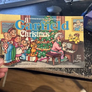 Garfield Christmas: A TV Special by Jim Davis 1987 Ballantine Book Club Edition - Picture 1 of 12