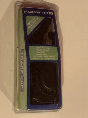 Tracfone Net 10 Mobile Phone Power Adapter, Hands Free Headset, Phone Pouch - Image 1 of 4