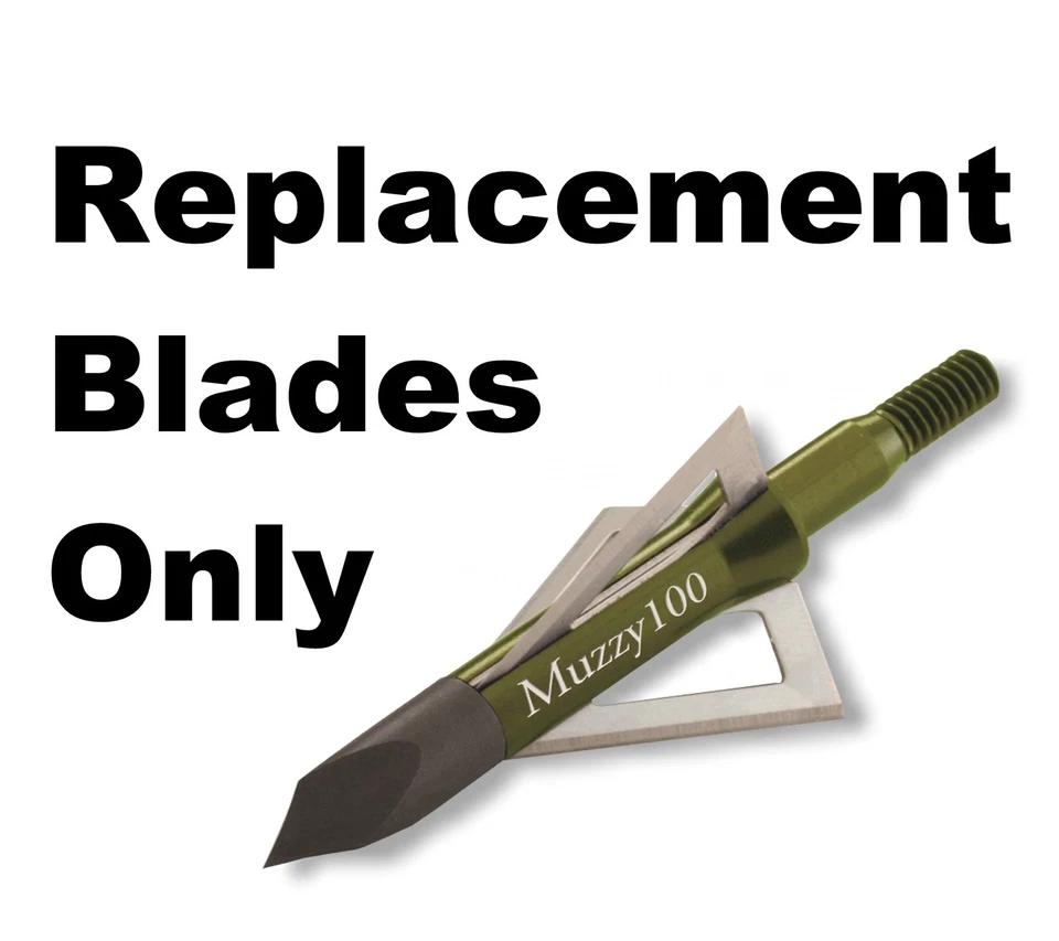 Cuchillas de repuesto Muzzy Modelo 320 para cabezales anchos de 3 hojas 225 y 300 Foto 1 de 1