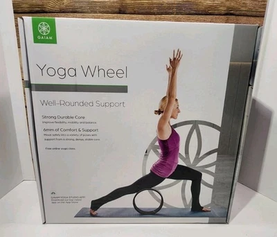 Rueda de Yoga Gaiam Soporte Bien Redondeado 6mm Mejora el Equilibrio Mejora la Flexibilidad Foto 1 de 4