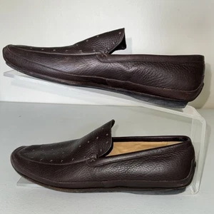 Bally Herren Autofahrer Halbschuhe Größe 12 Leder Hergestellt in der Schweiz Komfort - Bild 1 von 9