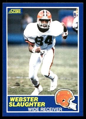 1989 Score Webster Slaughter Cleveland Browns #41 - Image 1 of 2