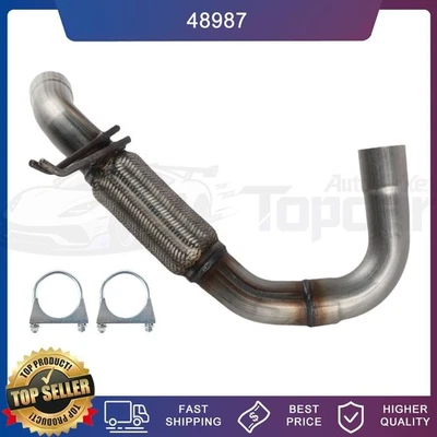 FITS:2011-2020 DODGE Grand Caravan 3.6L Exhaust Direct Fit Front Flex Pipe Foto 1 de 4