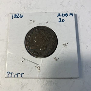 1826 Half Cent - Picture 1 of 6