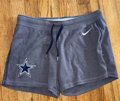 Pantalones cortos para mujer Dallas Cowboys Nike NFL Team Apparel talla pequeña Foto 1 de 3