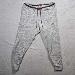 Nike belüftete Jogginghose - Herren Größe L - graue Turnhose mit Taschen - Bild 1 von 8