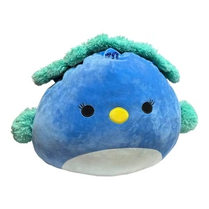 Peluche - Squishmallow Priscilla Blue Peacock Squishmallow 16" - Imagen 1 de 2