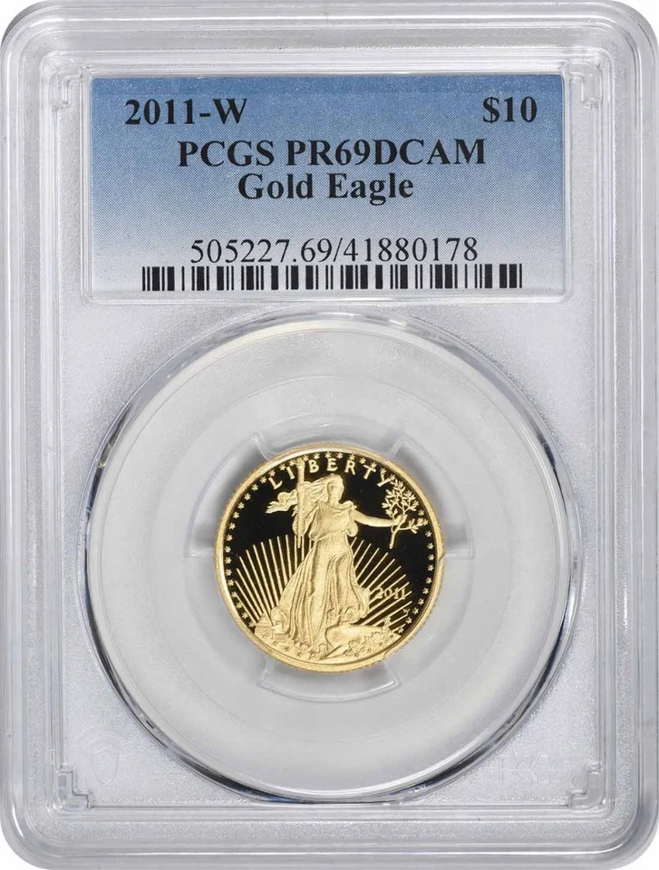 2011-W $10 American Gold Eagle PR69DCAM PCGS - Image 1 of 2
