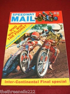 SMI - SPEEDWAY MAIL INTERNATIONAL - INTER CONTINENTAL FINAL - AUG 6 1988 - Picture 1 of 1