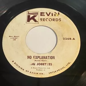 The Jobettes: No Explanation 45 - Kevin Records 2268 - Northern Soul - HEAR IT - Imagen 1 de 2