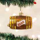 Ornement de Noël Ancien Monde - fût de bière NEUF #32064