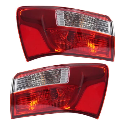 Halogen Tail Light, Tail Light for 2012-2017 Kia Rio, Passenger & Driver Outer - Image 1 of 4