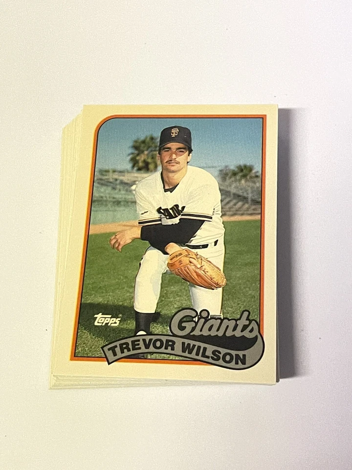 1989 Topps Tiffany Singles You Pick San Francisco Giants - Image 1 of 1