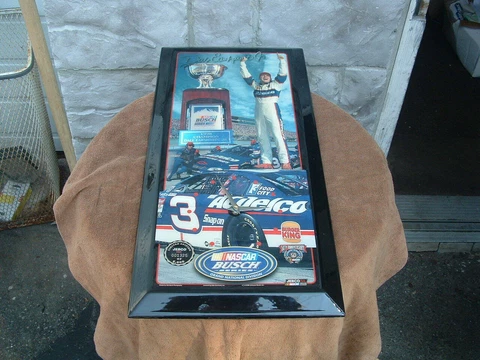 DALE EARNHARDT JR NASCAR BUSCH CHAMP 50TH ANNIVERSARY 1998 CLOCK Cover