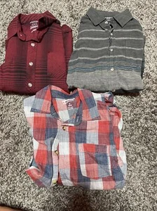 Lot of 3:Boys ARIZONA Long Sleeve Button Dress Casual Shirts~Medium 10/12 - Picture 1 of 2