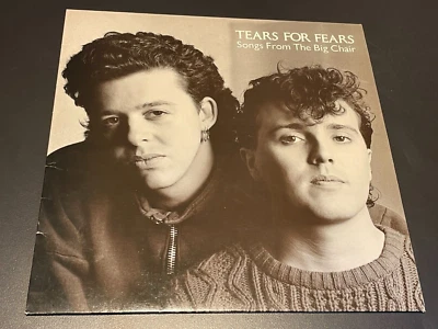 Tears For Fears - Songs From The Big Chair - Vinyl Record LP Album - 1985 MERH58 - Image 1 of 4