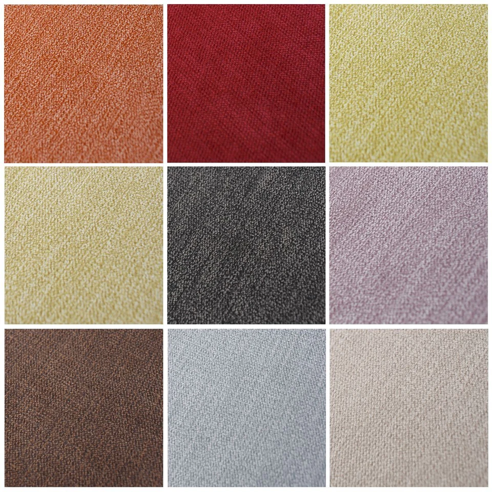 I WANT FABRIC Chenille Upholstery Fabric – Athletico Velour Plain Soft Melange Heavy Curtain