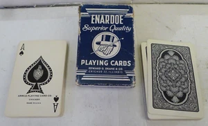 Tarjetas de juego con caja tamaño puente azul Arrco Enardoe - vintage - Imagen 1 de 8