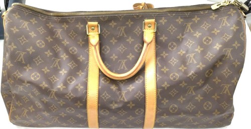 LOUIS VUITTON（LV） Autentica borsa Louis Vuitton Monogram Keepall Bandouliere 55 Boston M41414 usata