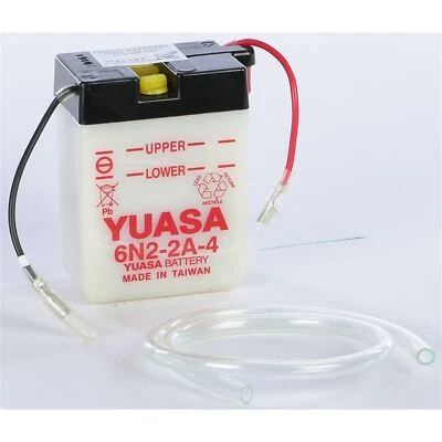 Yuasa Battery 6N2-2A-4 Conventional electrolyte Sold Separately YUAM2620B Foto 1 de 4
