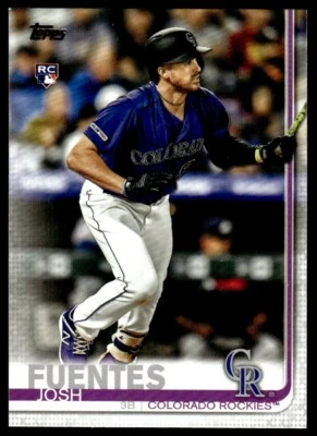 2019 Topps Update Josh Fuentes Rookie Colorado Rockies #US294 R5 - Image 1 of 2