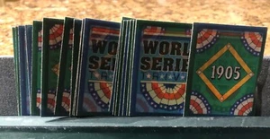 1987 TOPPS 1980 TOPPS SCORE WORLD SERIES HOLOGRAM TRIVIA COLEMAN SCHOFIELD STARS - Picture 1 of 4