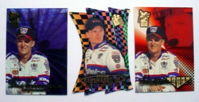 1998 1999 Press Pass VIP etched Foil Showman Die Cut DALE EARNHARDT JR RC Lot 3 - Image 1 of 4