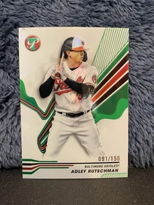 2024 Topps Pristine - #21 Adley Rutschman Green /150 - Bild 1 von 3