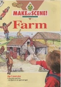 1992 Hazel Mill Make A Scene Farm Edition Booklet - Picture 1 of 2