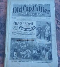 OLD CAP COLLIER #504 CINCINNATI OHIO 1893 DIME NOVEL STORY PAPER